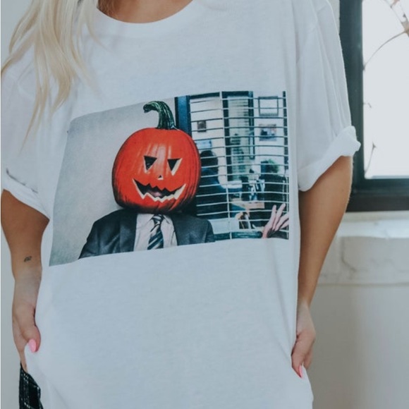 ✨HP✨ NEW Riffraff Women’s Office Themed Tshirt - Picture 2 of 5